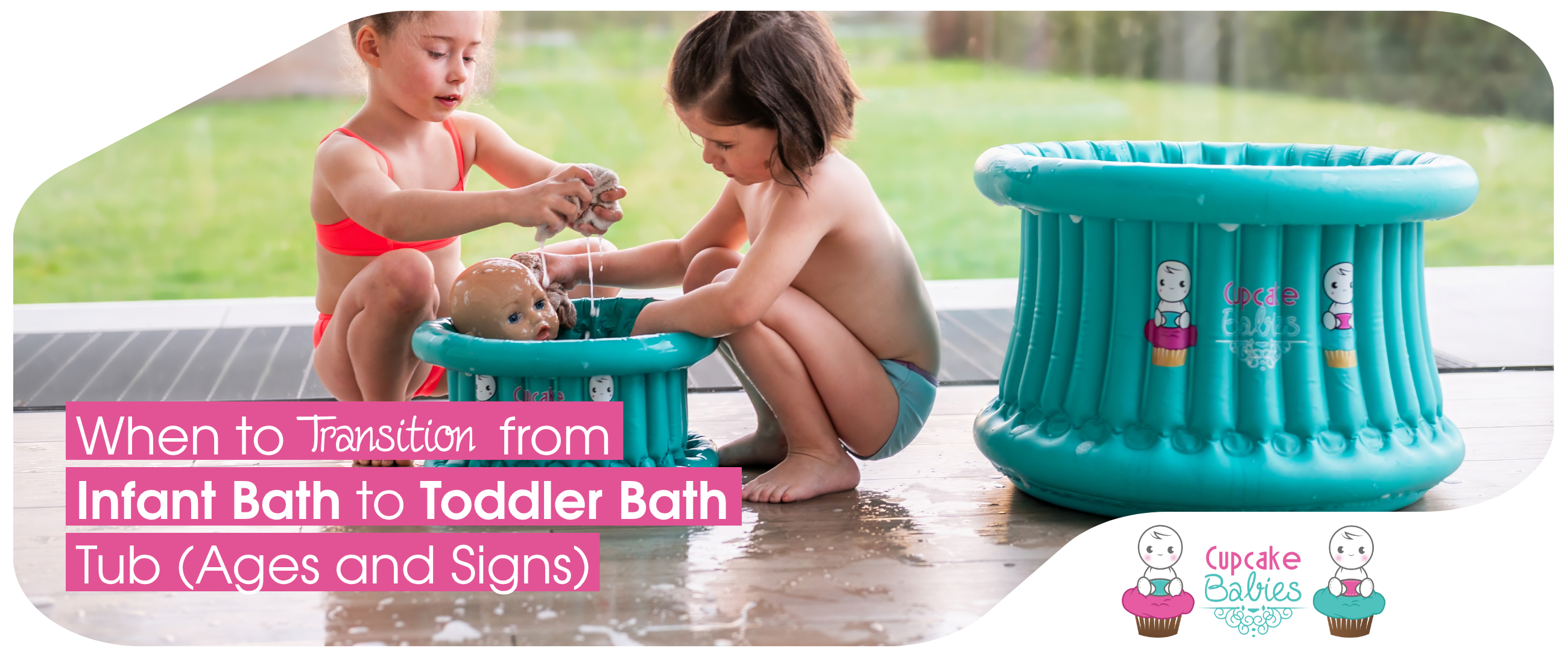 When to Transition from Infant Bath to Toddler Bath Tub
