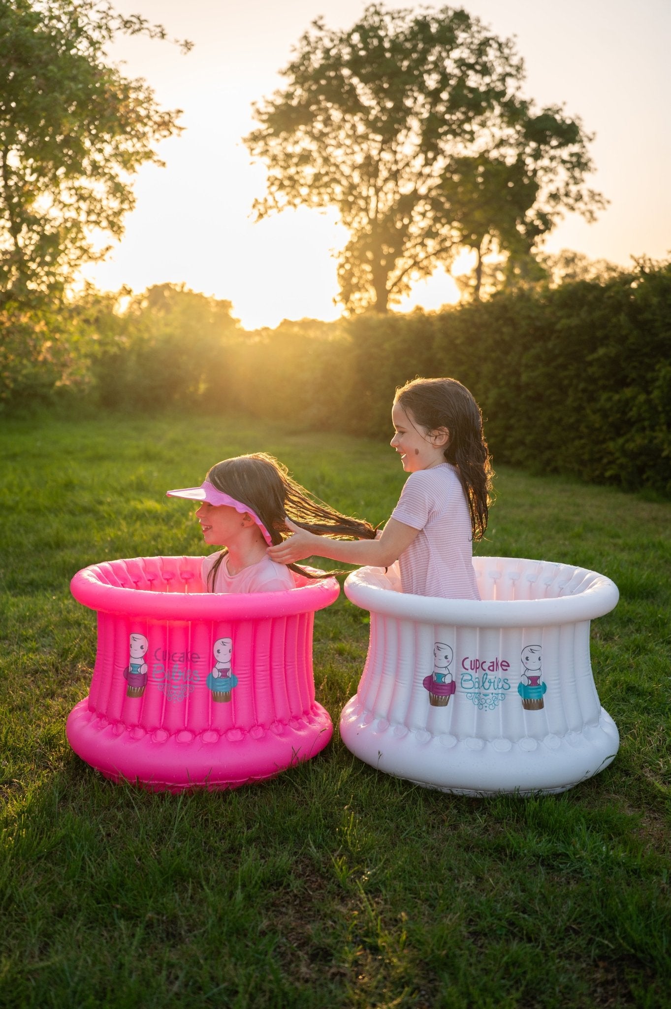 Cupcake Babies Shampoo Cap Pink - Cupcake Babies USA