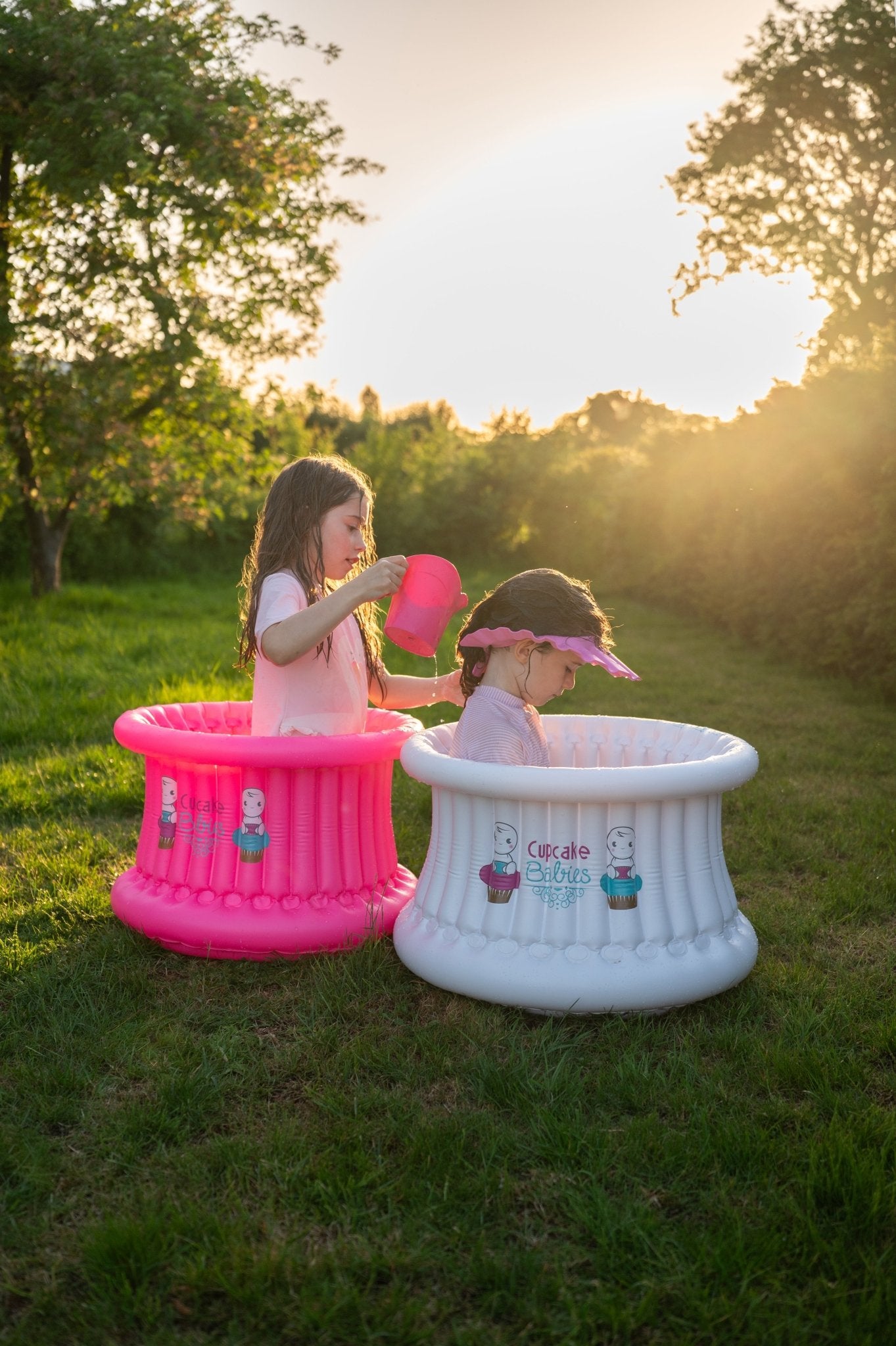 Cupcake Babies Shampoo Cap Pink - Cupcake Babies USA
